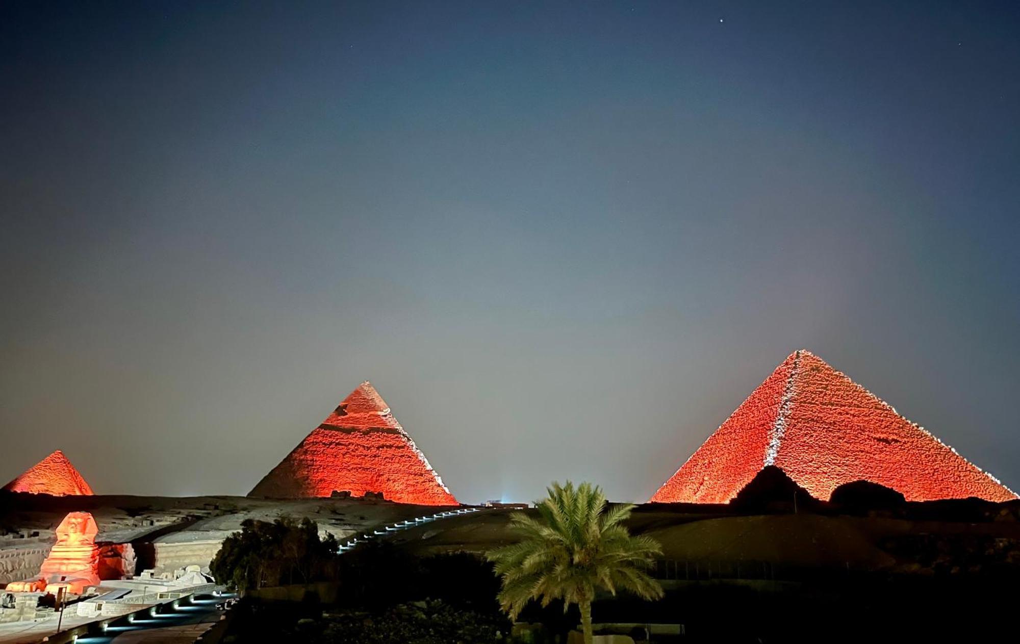 The Gate Hotel Front Pyramids & Sphinx View Kafrat al Jabal Exterior photo